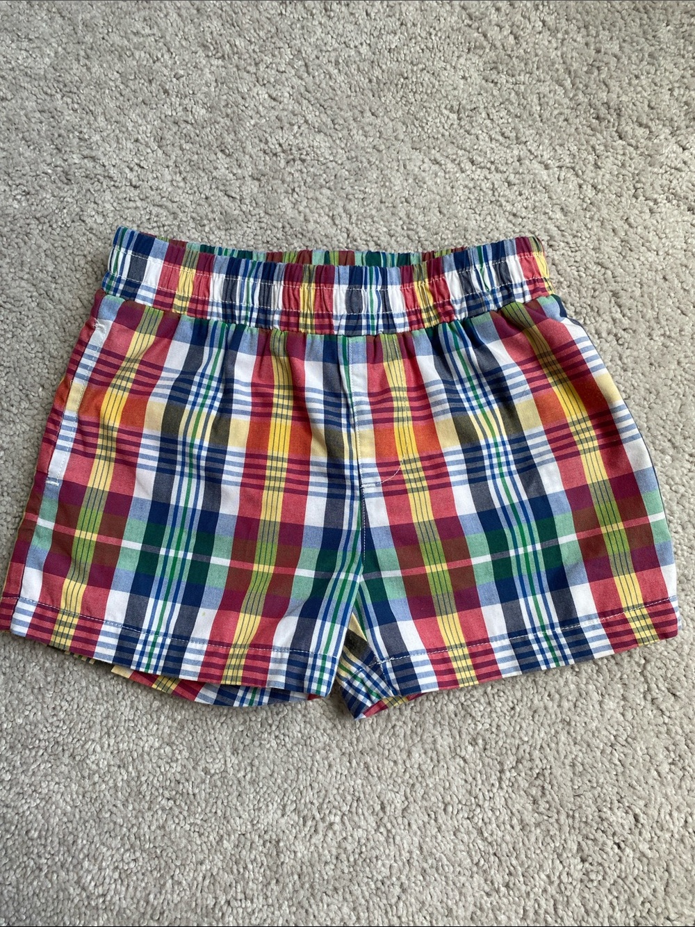 The Beaufort Bonnet Company plaid shorts size 5
